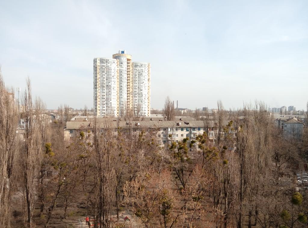 Apartment Darnitca Kiev Bagian luar foto
